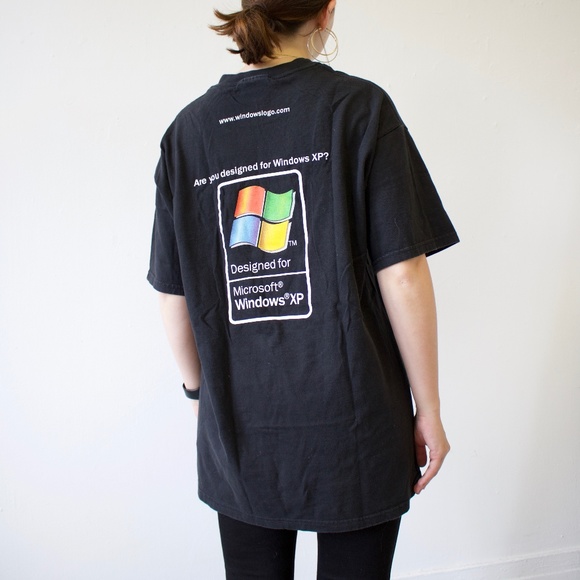 microsoft windows t shirt